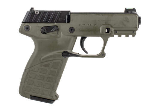 kel tec p17 22 LR 16 Rd 3.9in features an ambidextrous magazine release